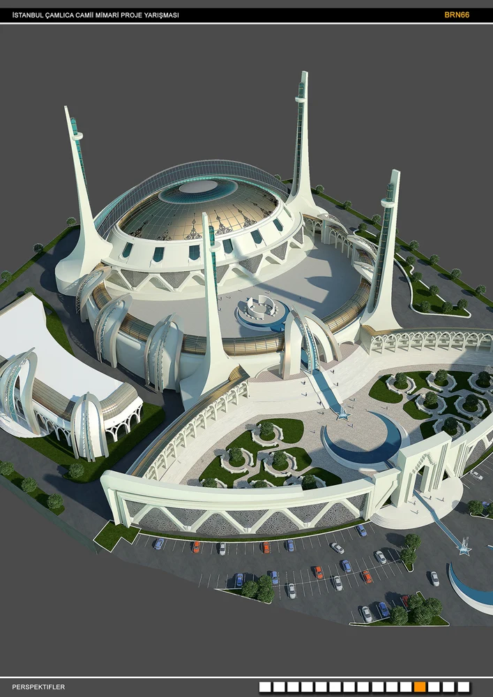 Çamlıca Camii — Dış Ortam 6