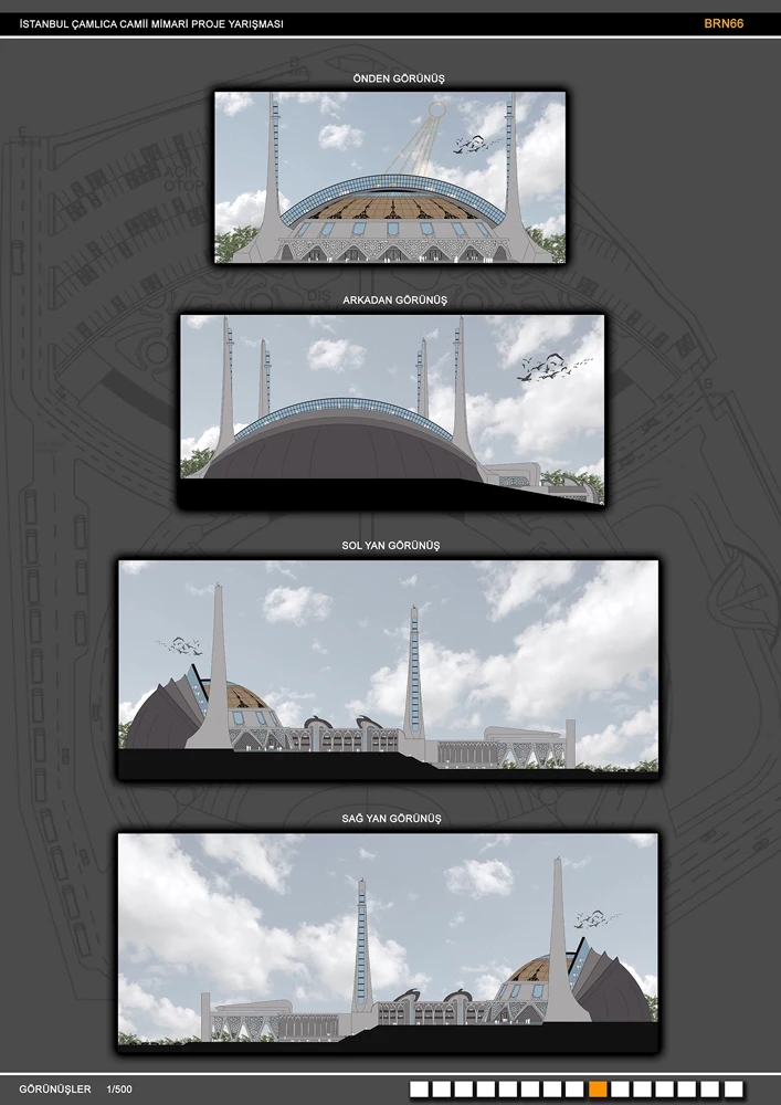 Çamlıca Camii — Dış Ortam 8