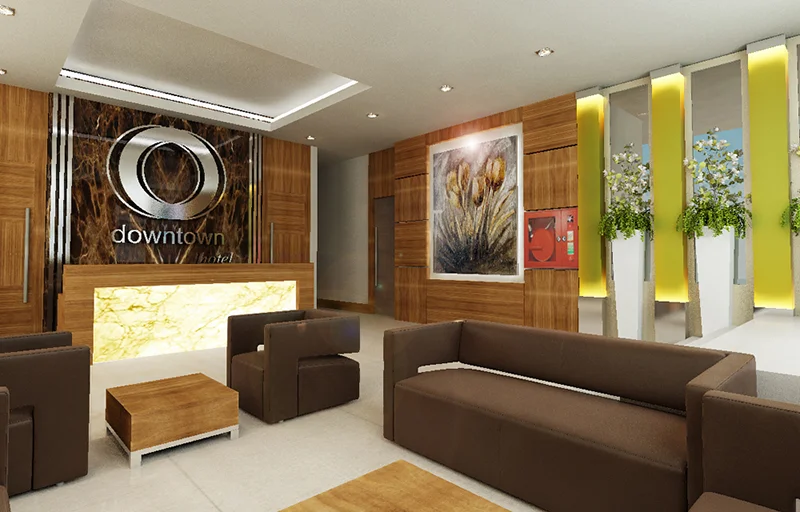 Downtown Hotel — Dış Ortam 6