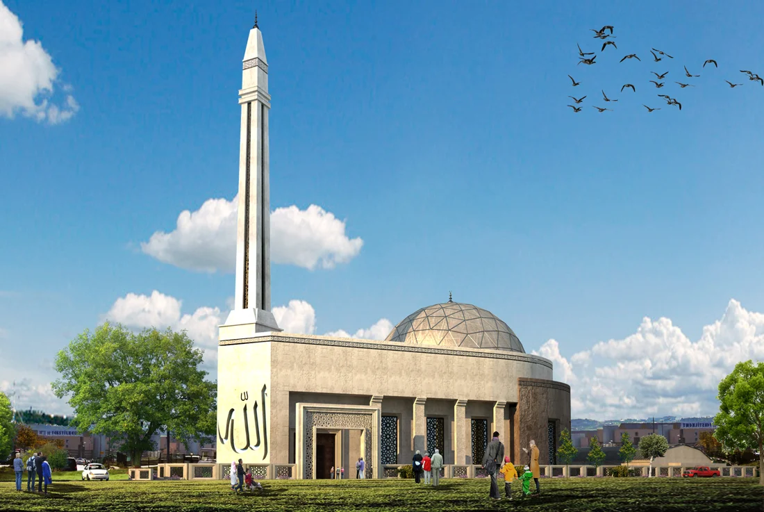 Tekstilkent Camii — Dış Ortam 10